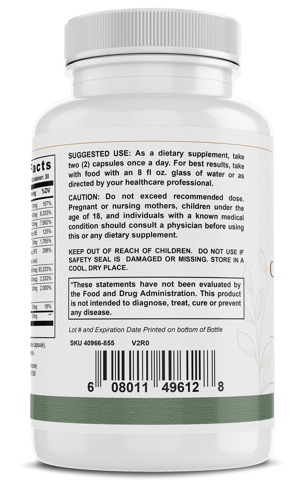 Cellular Energy B Complex — Metabolism & Energy Support