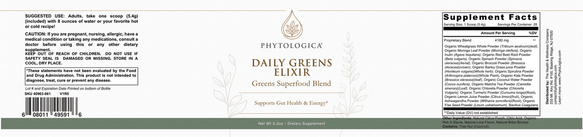 Daily Greens Elixir