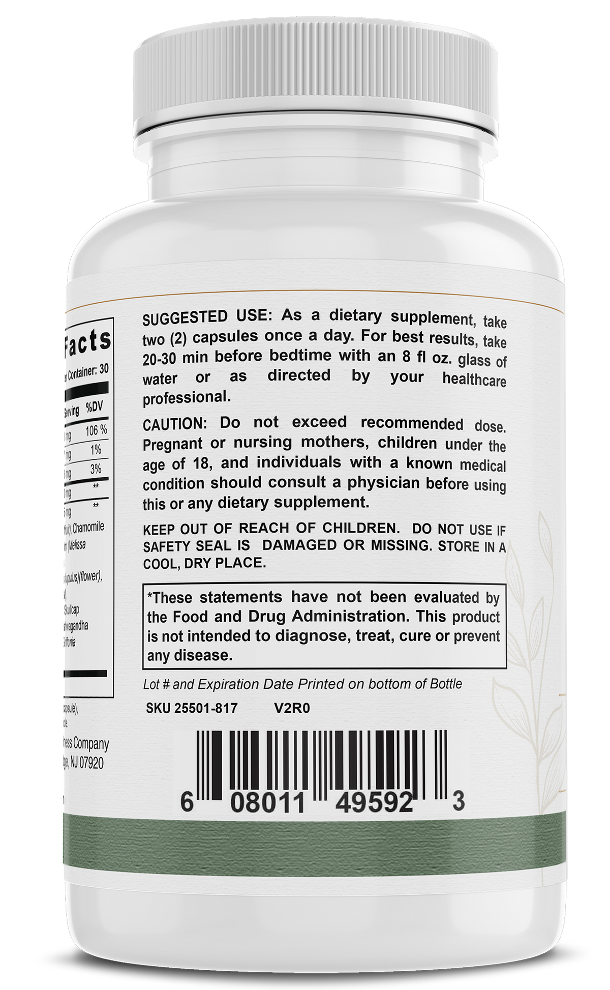 Deep Sleep Restore — Nervous System & Sleep Cycle Support